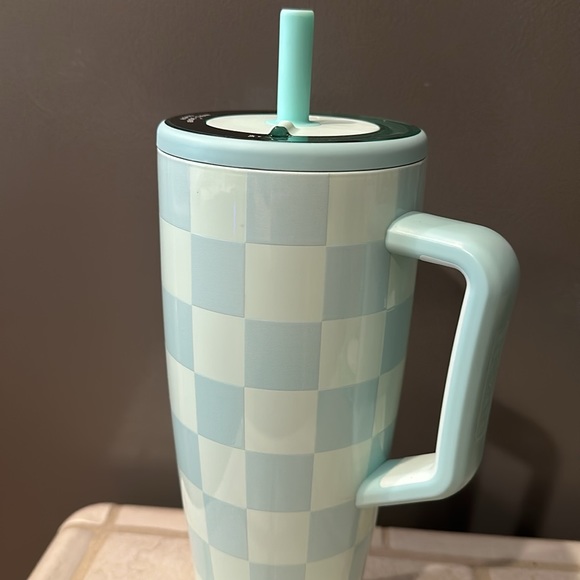 NWT 40oz Brumate - Krista Horton Limited Edition Era | Seafoam Checker - Picture 4 of 7